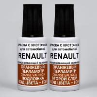 EQB Renault Оранжевый перламутр, Orange Valencia 2*20 мл.