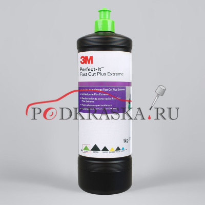 3М Паста Perfect-it™ Fast Cut XL абразивная полиров. В РОЗЛИВ (зел. светл. колпачок), 100г. Арт. 51815.3M