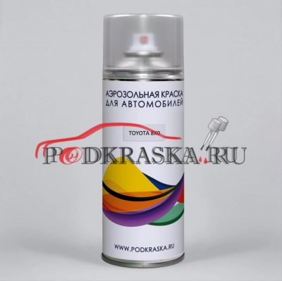 8X0 Toyota Голубой, Smokey Blue. Аэрозольный баллон.